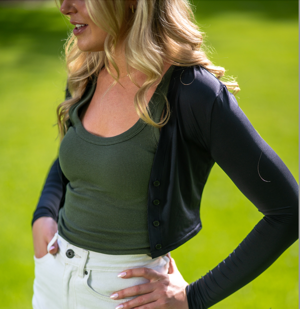 BAYSA Slim Fit Cardigan